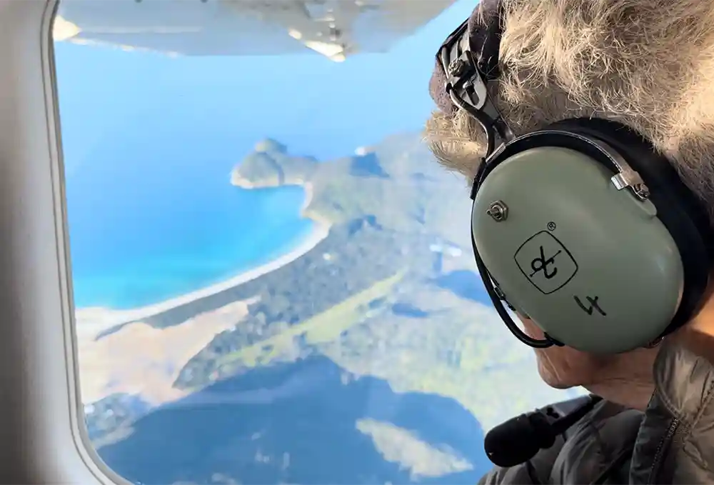 Abel Tasman viewed from an aircraft