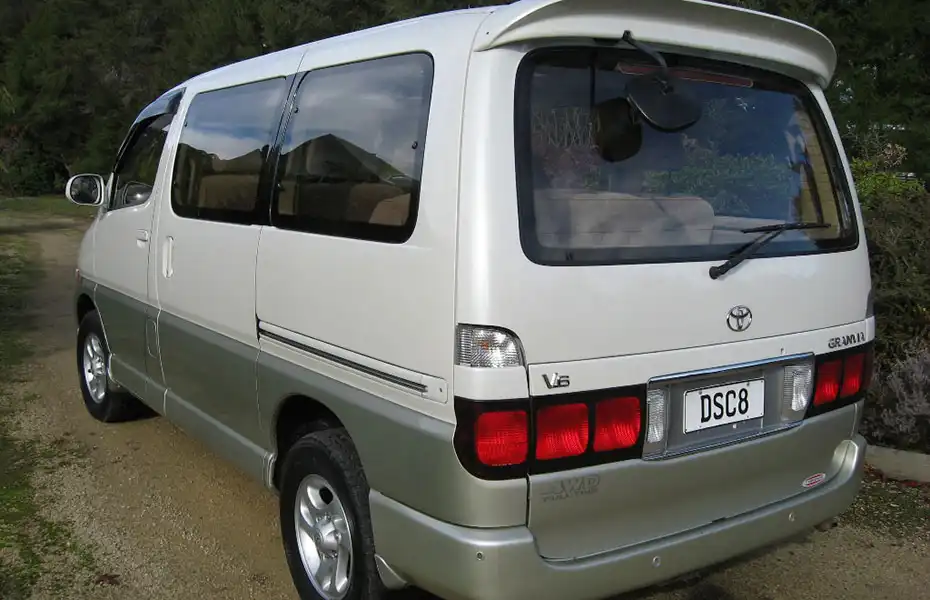 Golden Bay Rental Cars Granvia van